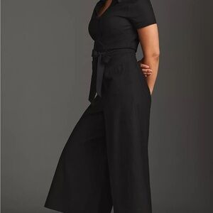 Anthropologie Classic Black Jumpsuit